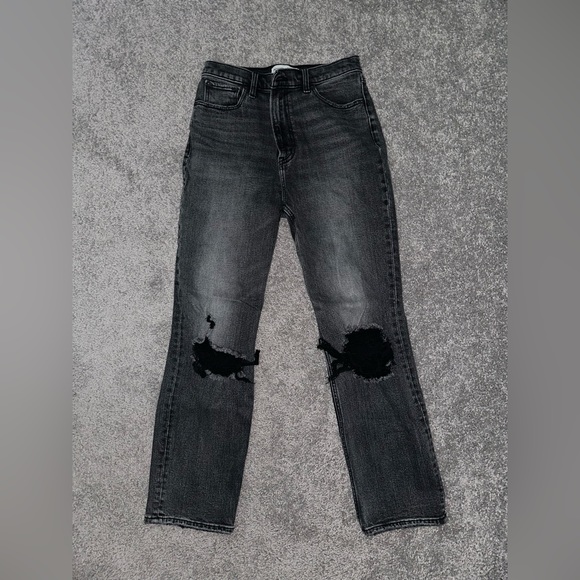 A&F Washed Black Jeans - Picture 1 of 2
